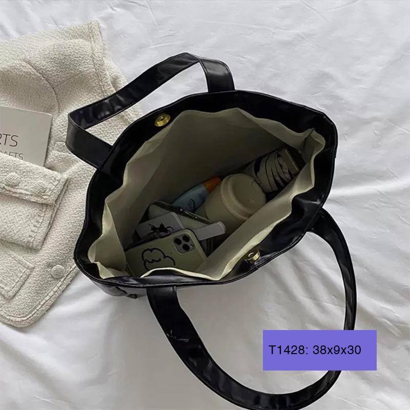 Túi xách tote da nữ đeo chéo vai đi học đi làm đẹp đơn giản phong cách hàn quốc T1429