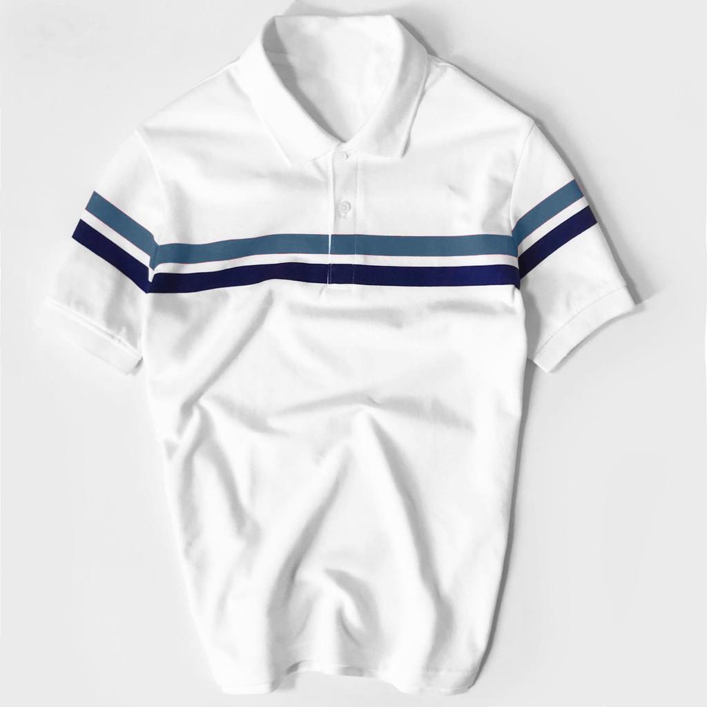 SALE 50% -Áo thun POLO thiết kế vải cá sấu cotton cao cấp ngắn tay cực sang trọng