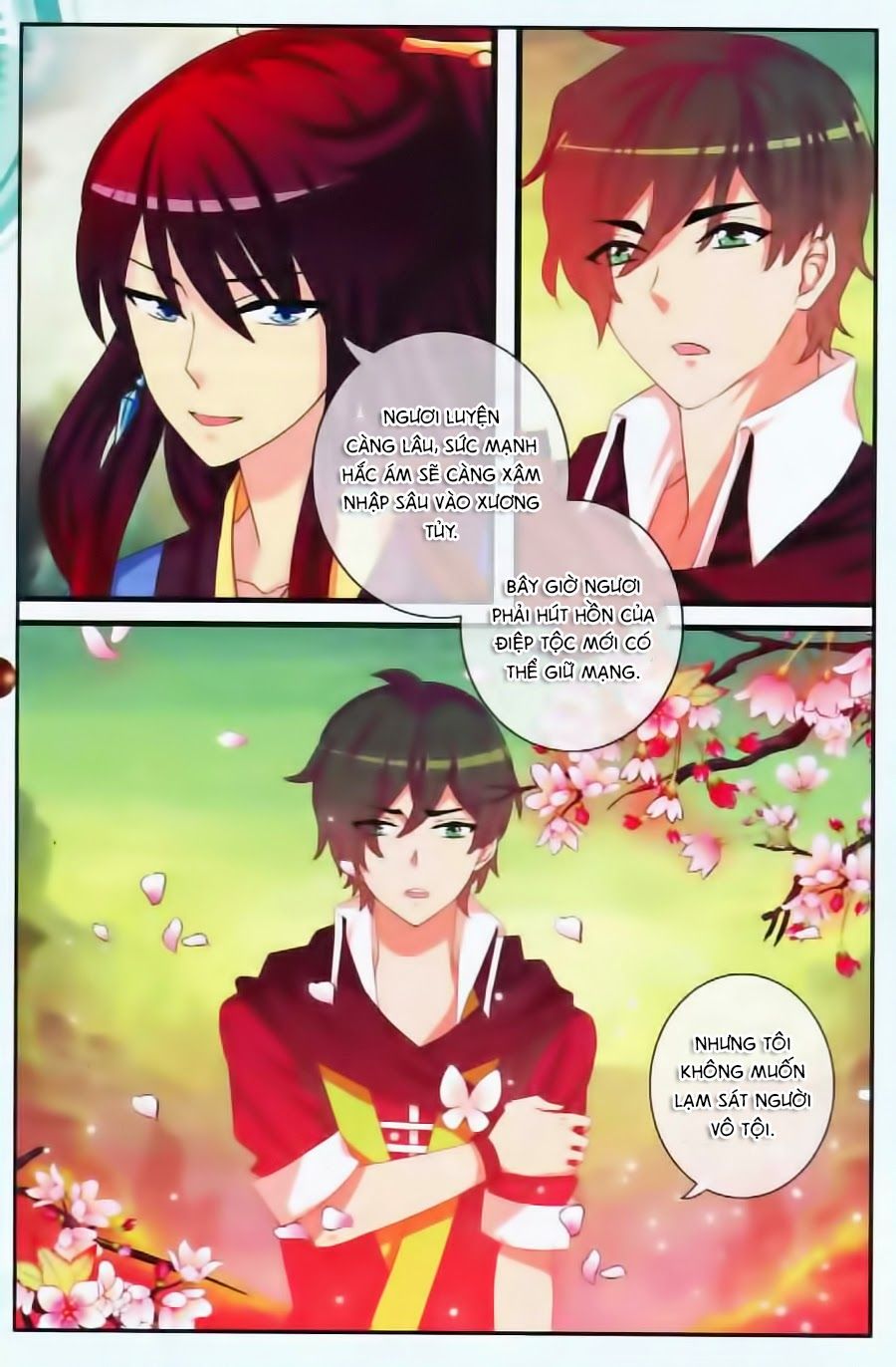 trớ chú chi điệp chapter 13 16