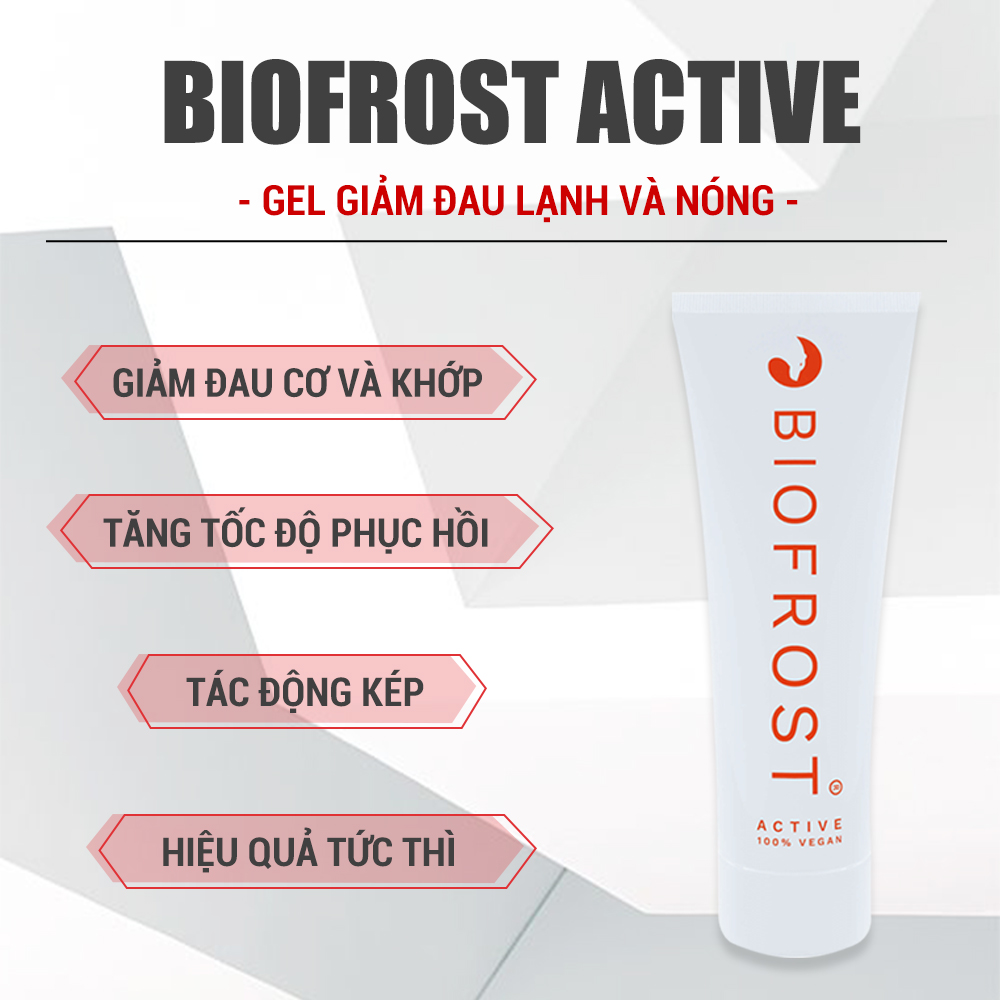 Gel bôi hỗ trợ giảm đau lạnh và nóng Biofrost Active GF001BF