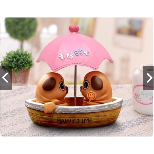 Sét cún con trang trí Taplo xe hơi xinh xắn- Hoàng Đông shop