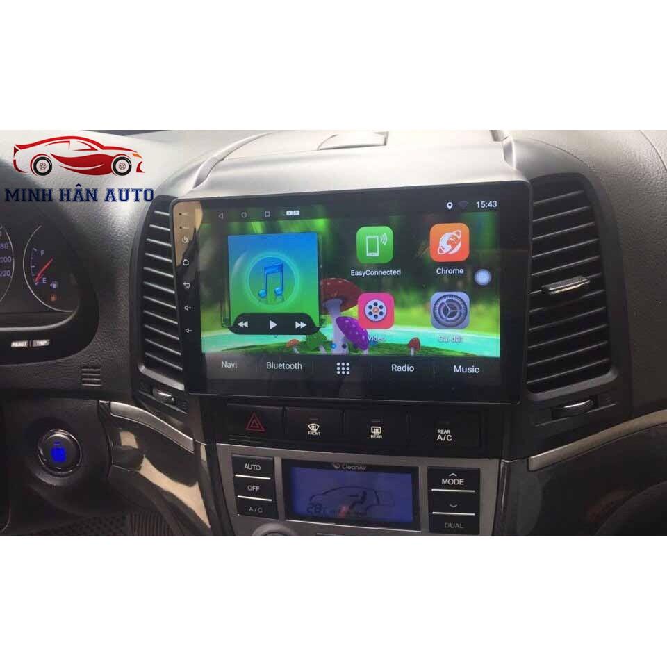 Màn hình Android cho xe HYUNDAI SANTAFE 2006-2011, độ phân giải HD, cảm ứng mượt mà- đầu android trên ô tô, cam lùi ô tô