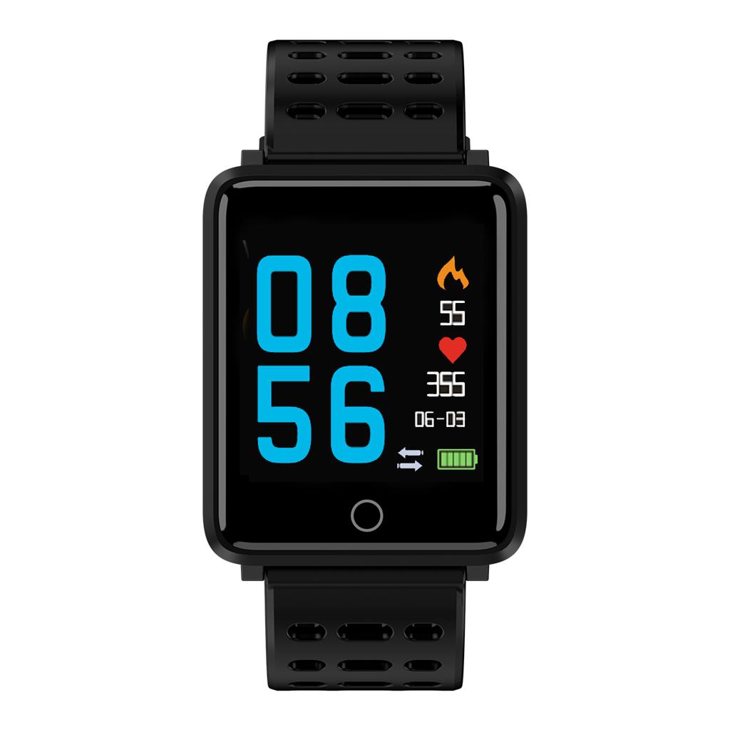 1.44" 4.0 Smart Watch Heart Rate Monitor Blood Pressure 180mAh Men Women