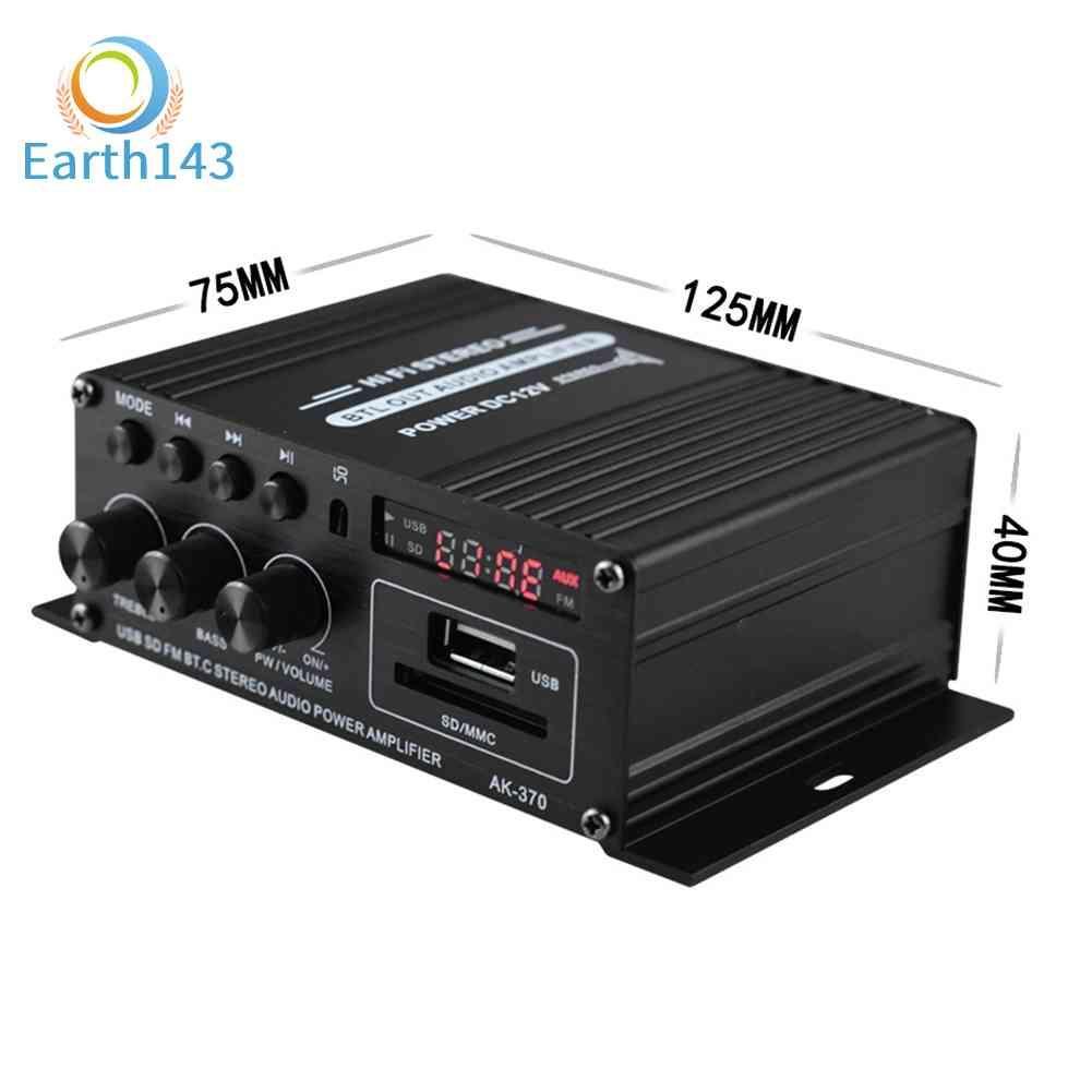 Bảng Mạch Khuếch Đại Âm Thanh AK-370 2.0 20W + 20W DC 12V HIFI Stereo USB