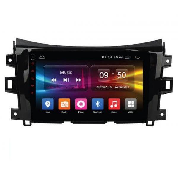 Mặt dưỡng kèm dây nguồn lắp màn hình android cho xe NISSAN NAVARA