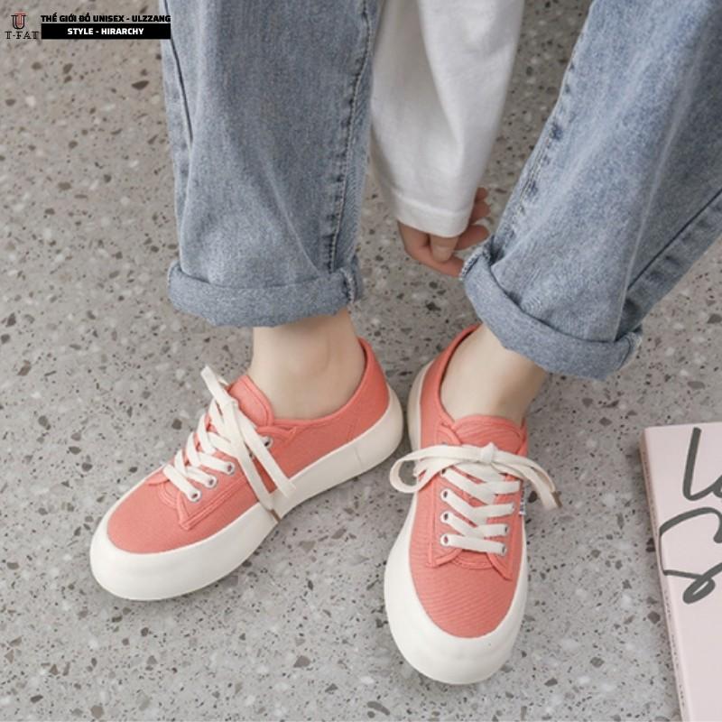 Giày Ulzzang Nữ Vasibaen Mùa Hè Ba Màu Phong Cách Hàn Quốc Trẻ Trung Cá Tính