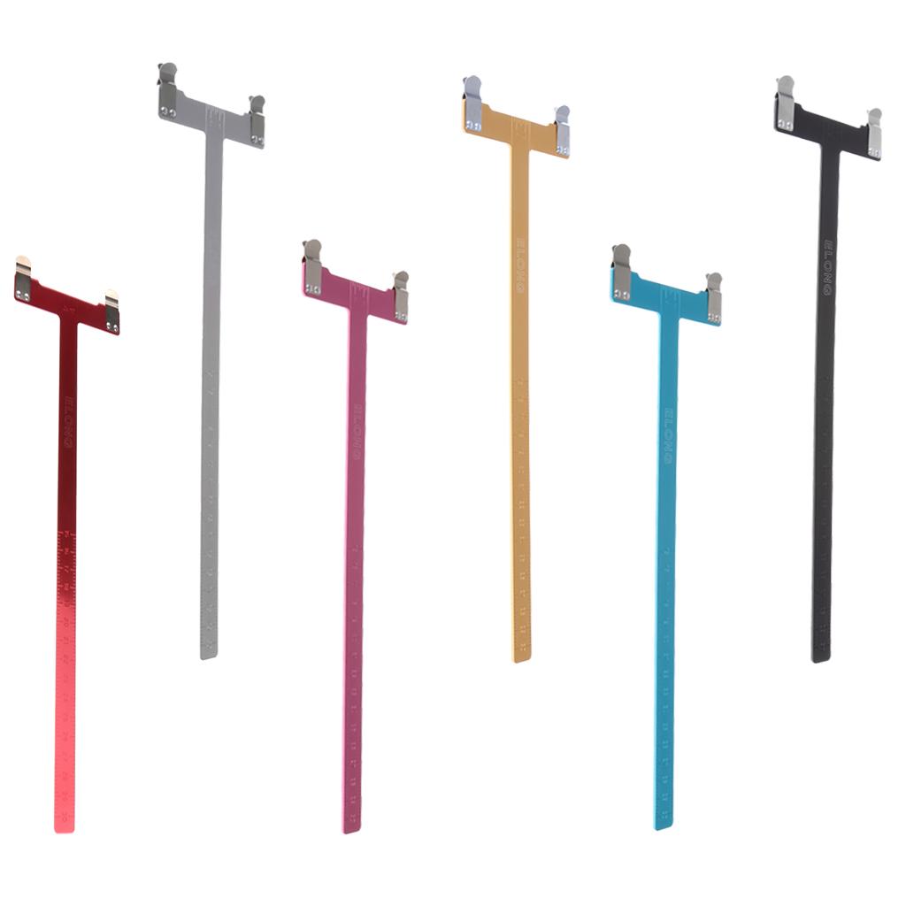 T Square Archery Ruler For Compound Bow Recurve Bow Archery Tools - 6 Colors to Choose