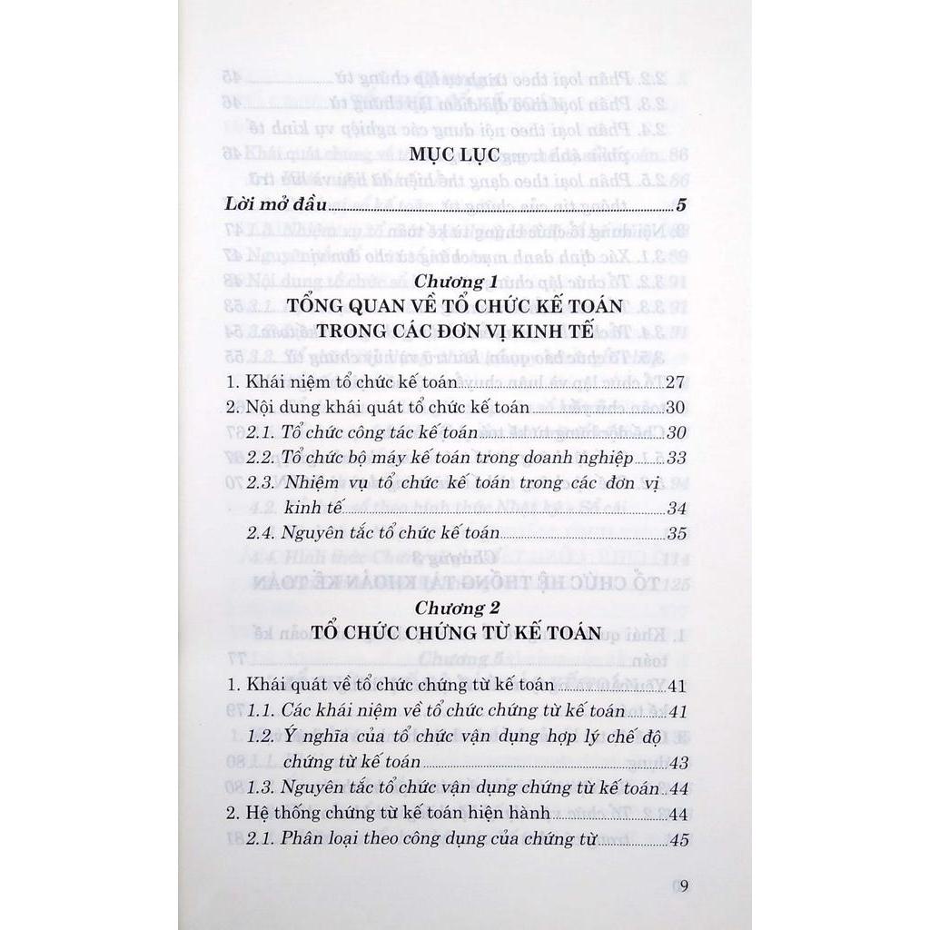 Tổ Chức Kế Toán Trong Các Đơn Vị Kinh Tế