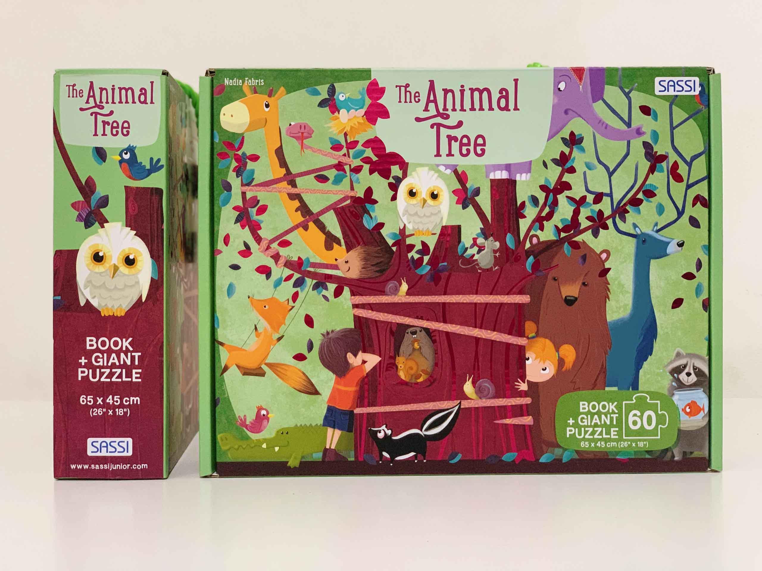 The Animal Tree (Book + Giant Puzzle)