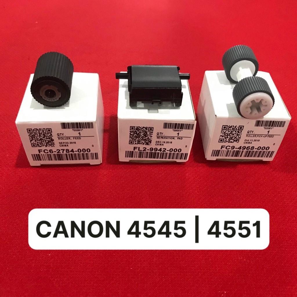 Bộ bánh xe kéo giấy khay ADF máy photo Canon IR ADV 4525 | 4535 | 4545| 4551 (bộ 3 quả) (FC9-4968 + FC6-2784 + FL3-5538）