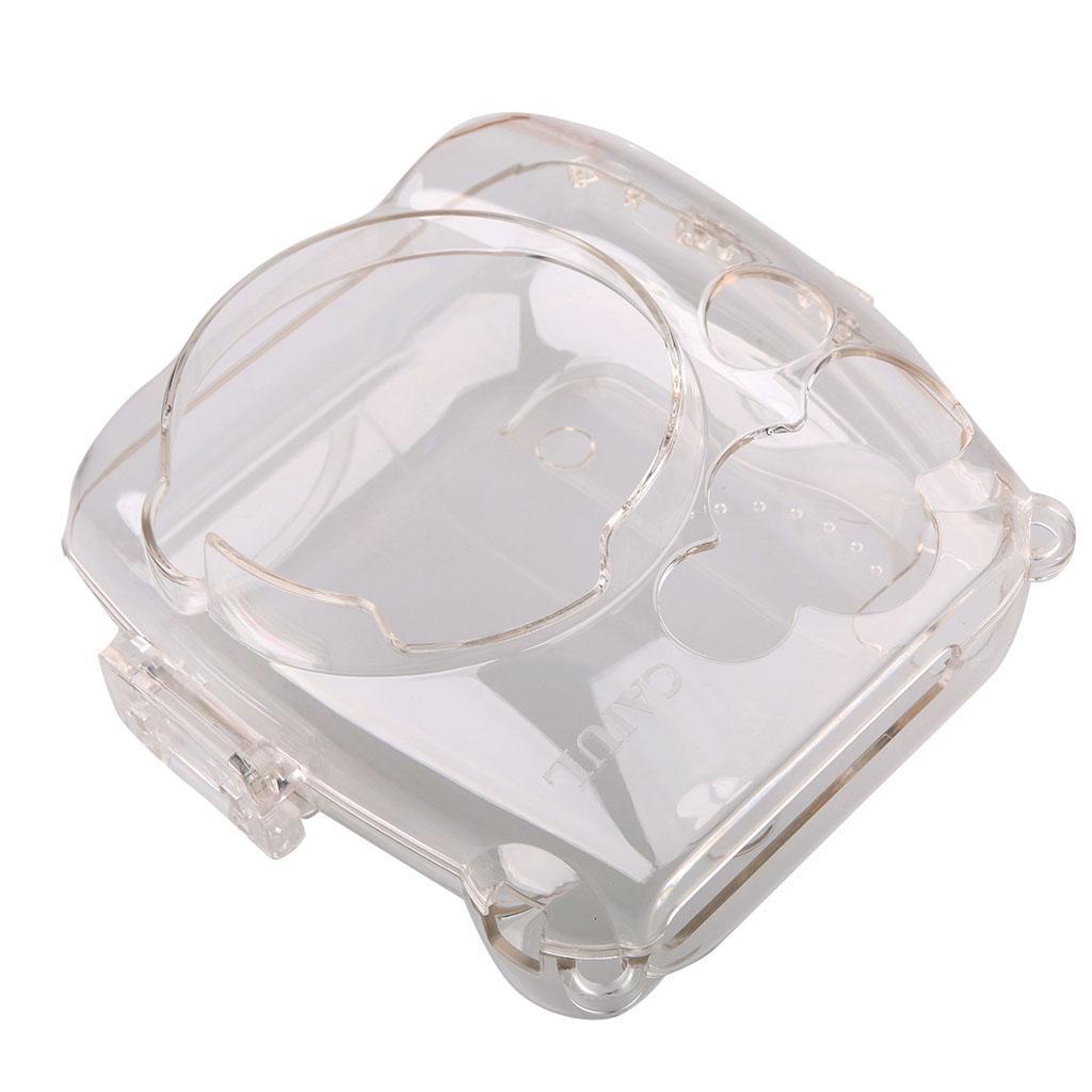 Filter Lens+Clear Case with Neck Shoulder Strap For  Instax Mini 8