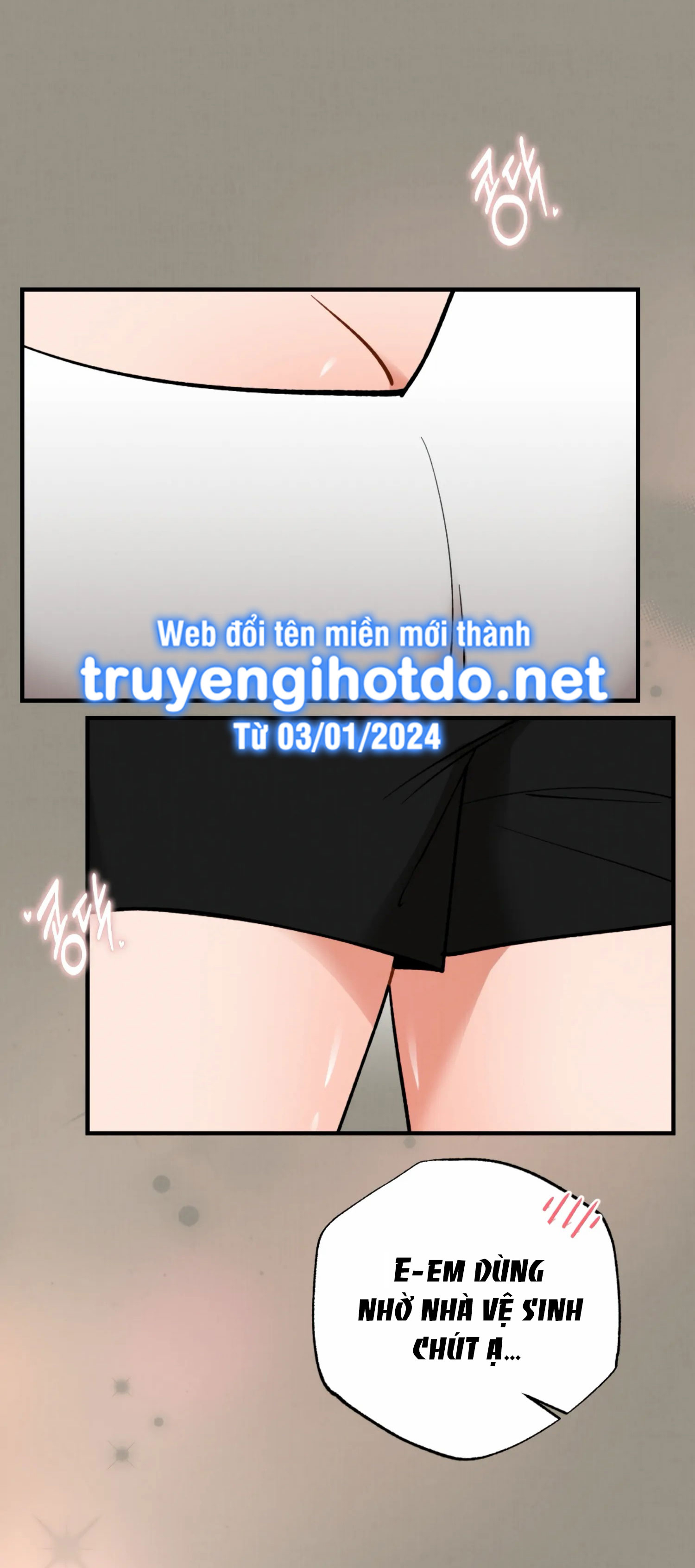 [18+] bạn của em trai không thể to như vậy! chapter 4.2 9