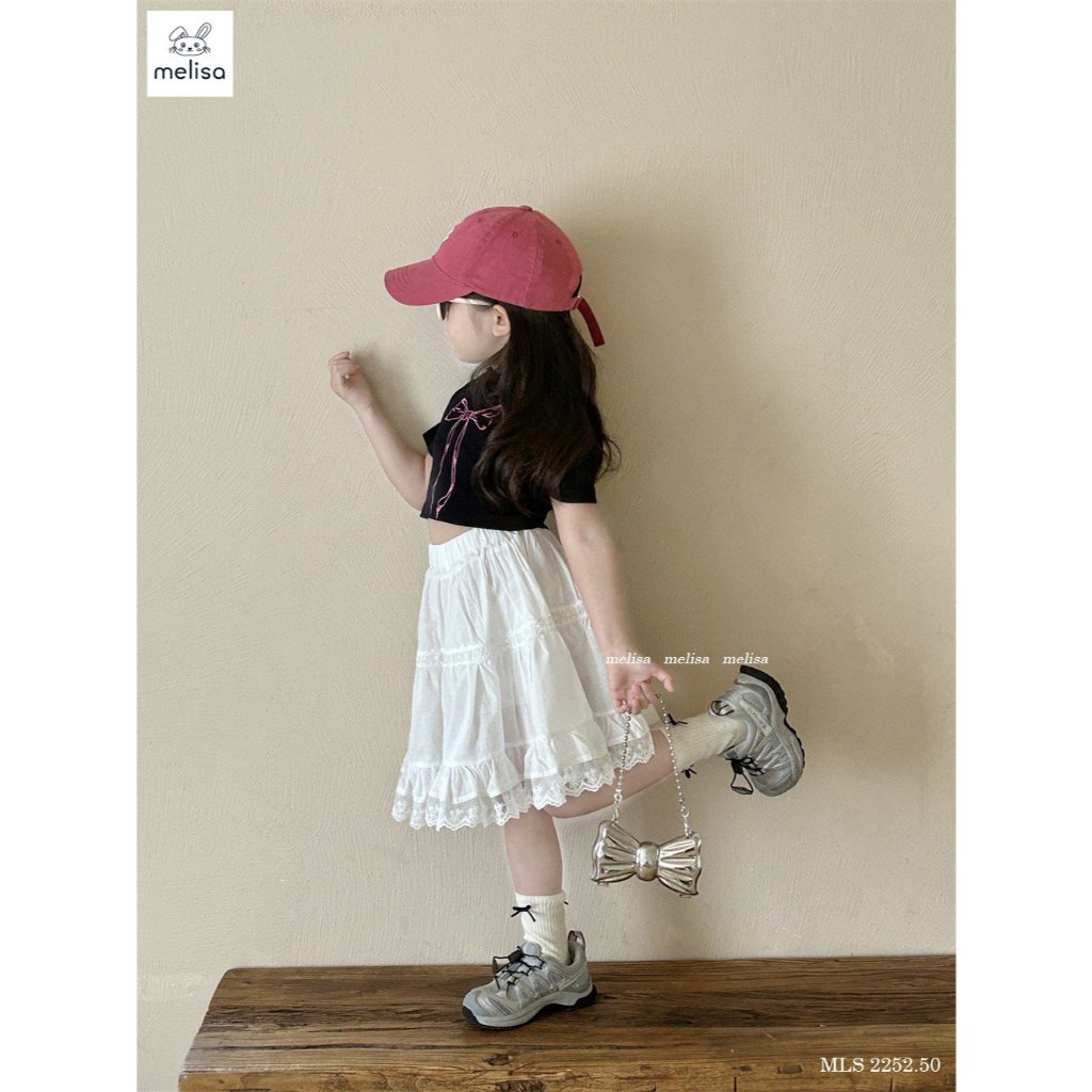 Set váy cho bé gái đi hơi đi học năng động size 10-40kg hàng thiết kế cao cấp