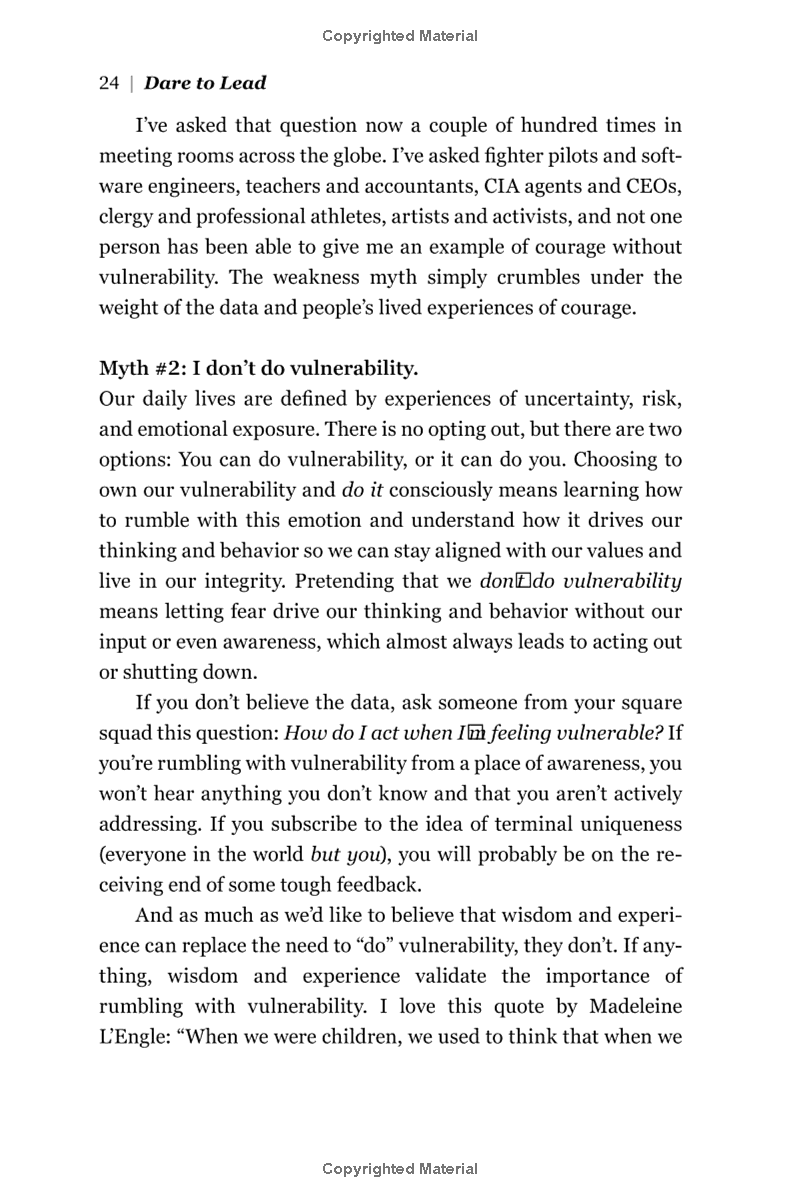 Dare to Lead : Brave Work. Tough Conversations. Whole Hearts.