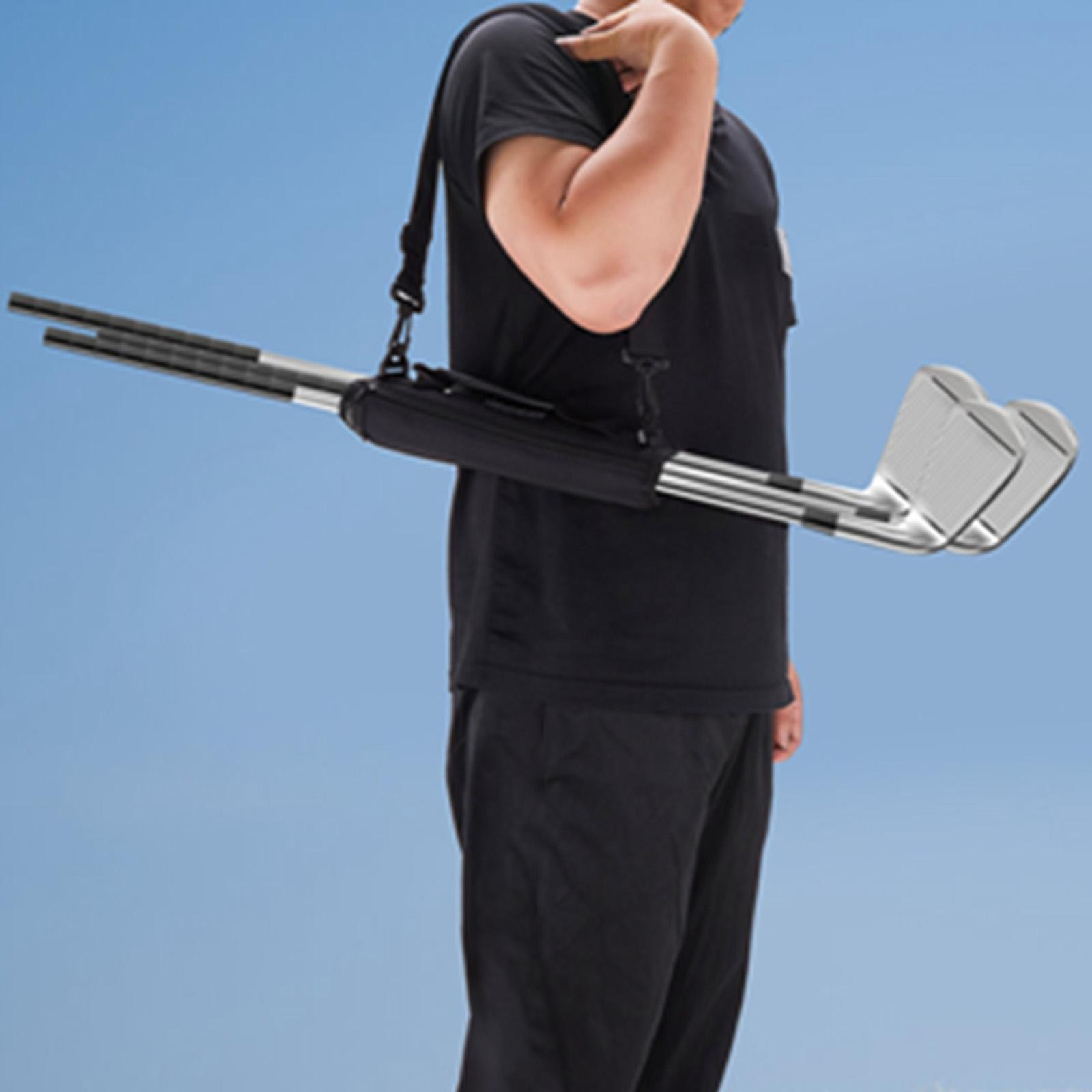 Golf Club Carry Bag Mini Golf Training Case for Unisex Adults Men Women Kids