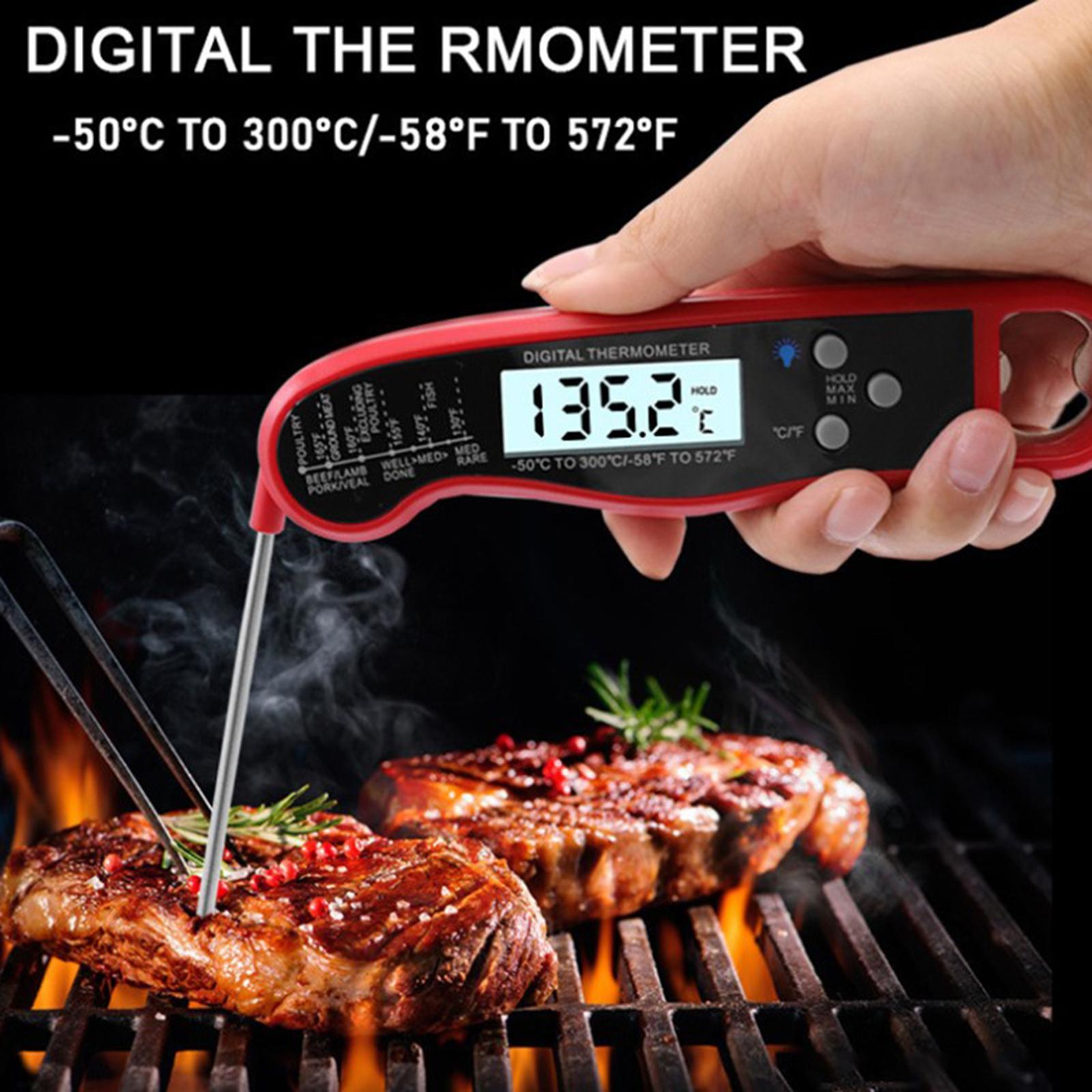 Meat Thermometer Temperature Food Probe Instant Read Digital Food Probe