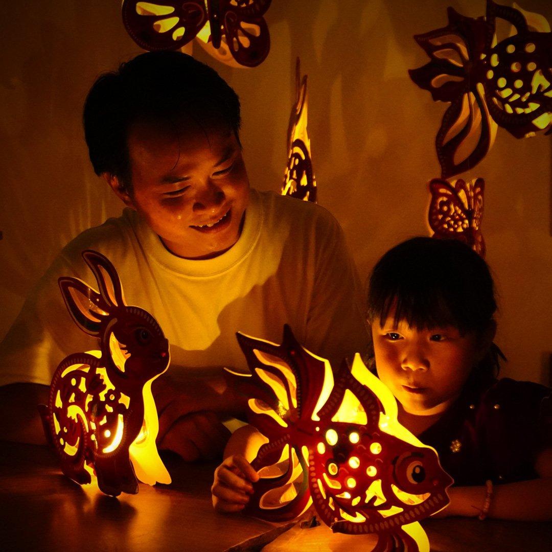 Lồng Đèn Trang Trí - Ký Ức Tuổi Thơ - Hình Cá Mini - Happy Kibu KB00224-001