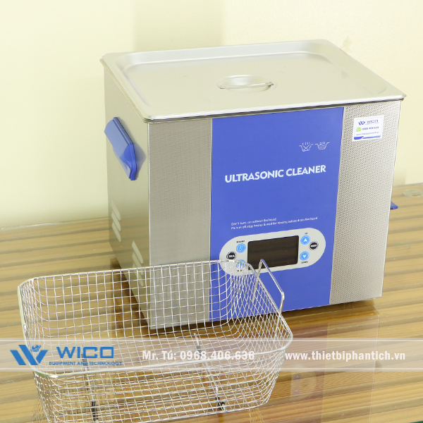Bể Rửa Siêu Âm 11 Lít JIAYUANDA - WUC-110 | Màn Hình LCD | Hàng Chính Hãng