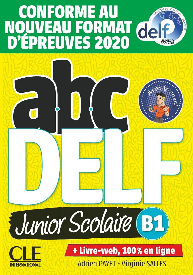 Sách học tiếng Pháp ABC DELF JUNIOR NIV.B1 + LIVRET+CD NELLE EDITION