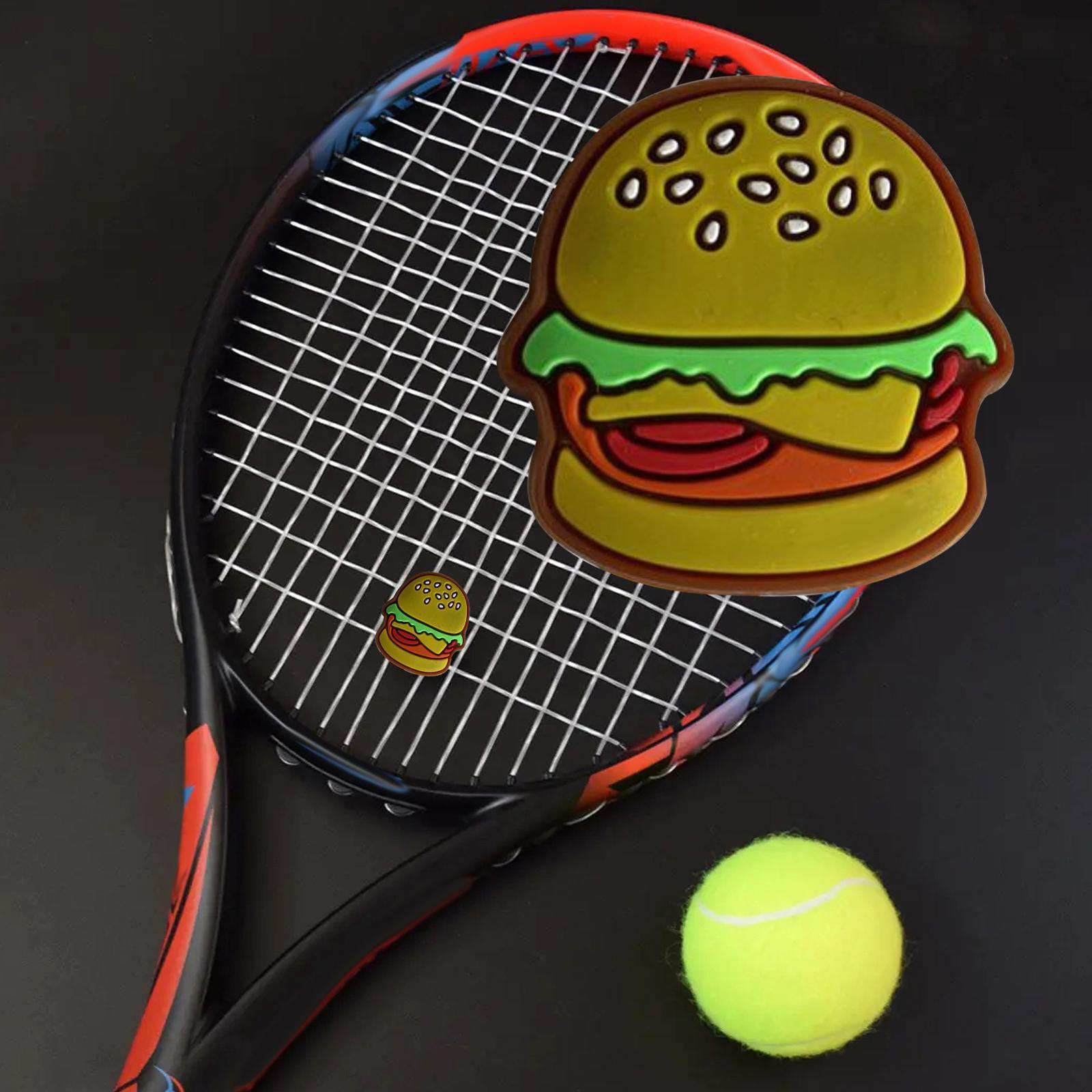 Tennis Racket Vibration Dampener, Tennis Racket Damper for Racquet Backyard Tennis Player