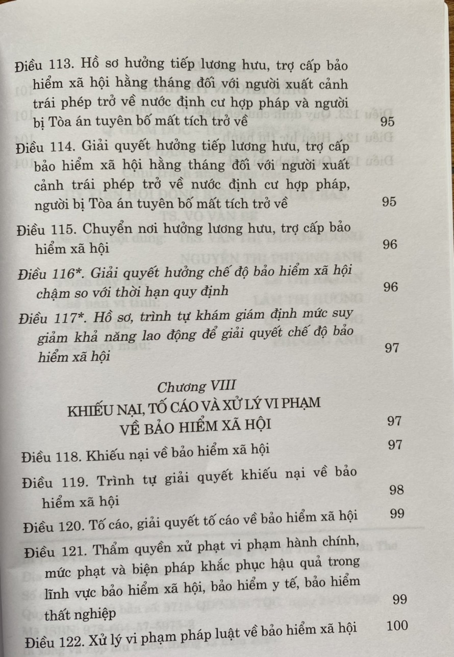 Luật Bảo Hiểm Xã Hội (hiện hành) (sửa đổi năm 2015, 2018, 2019)