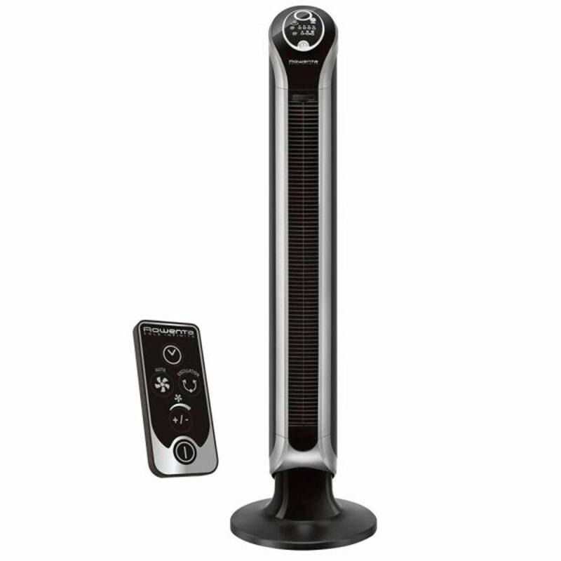 Quạt Tháp Không Cánh Rowenta VU 6670FO, 40W, 4 Cấp Gió Góc Quay 180 Độ, Hẹn Giờ, Điều Khiển Từ Xa, Nhập Đức