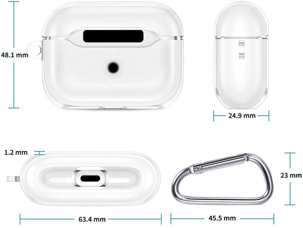 Bao Case Air Ripple ESR cho AirPods Pro_Hàng Nhập Khẩu