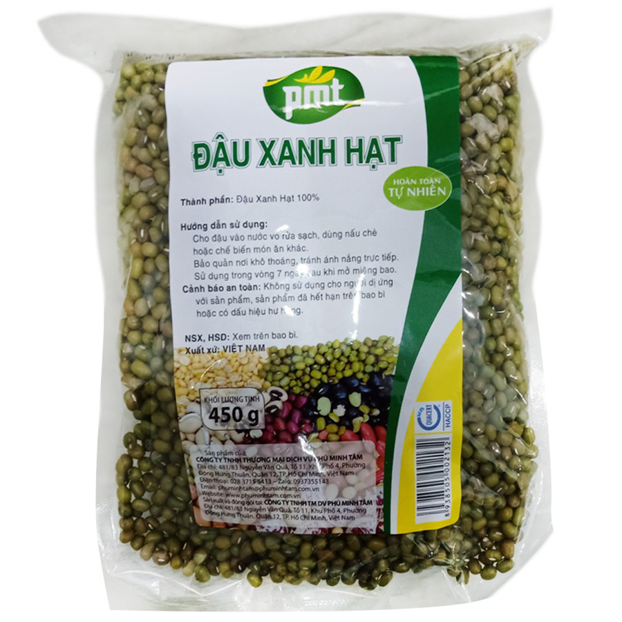 Đậu Xanh Hạt Phú Minh Tâm (450g)