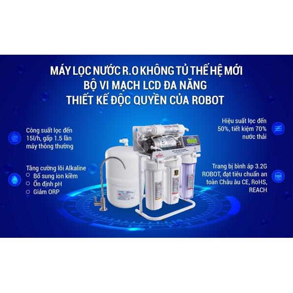 Máy Lọc Nước ROBOT - R.O - Nước Lợ - Nhiễm Mặn RA-9GNT - Hàng chính hãng