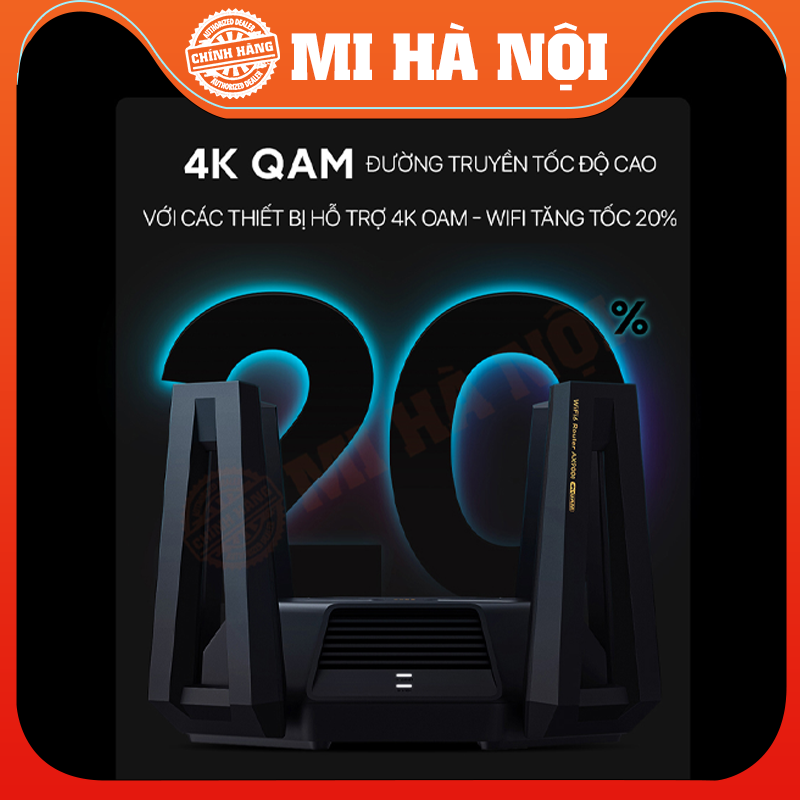 Router Xiaomi AX9000 6E Hàng chính hãng