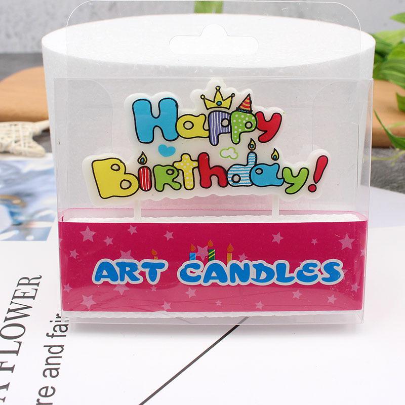 Nến cắm trang trí bánh sinh nhật Happy Birthday - NEN05