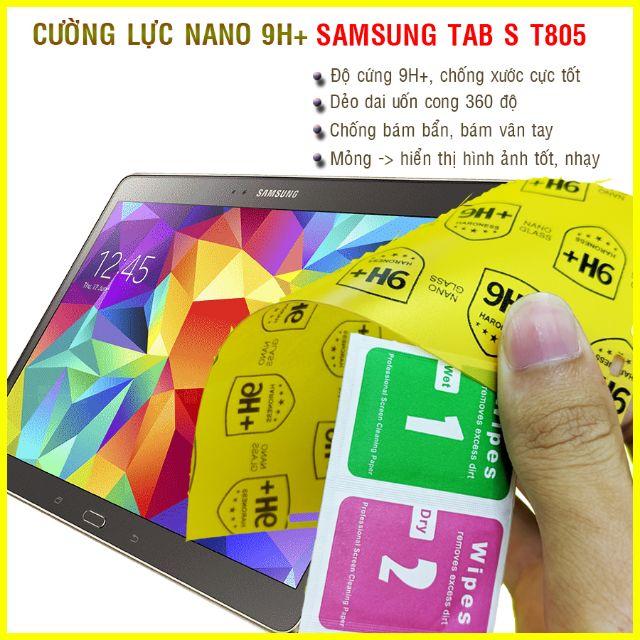 Dán cường lực dẻo nano  dành cho Samsung Tab S 10.5" T805