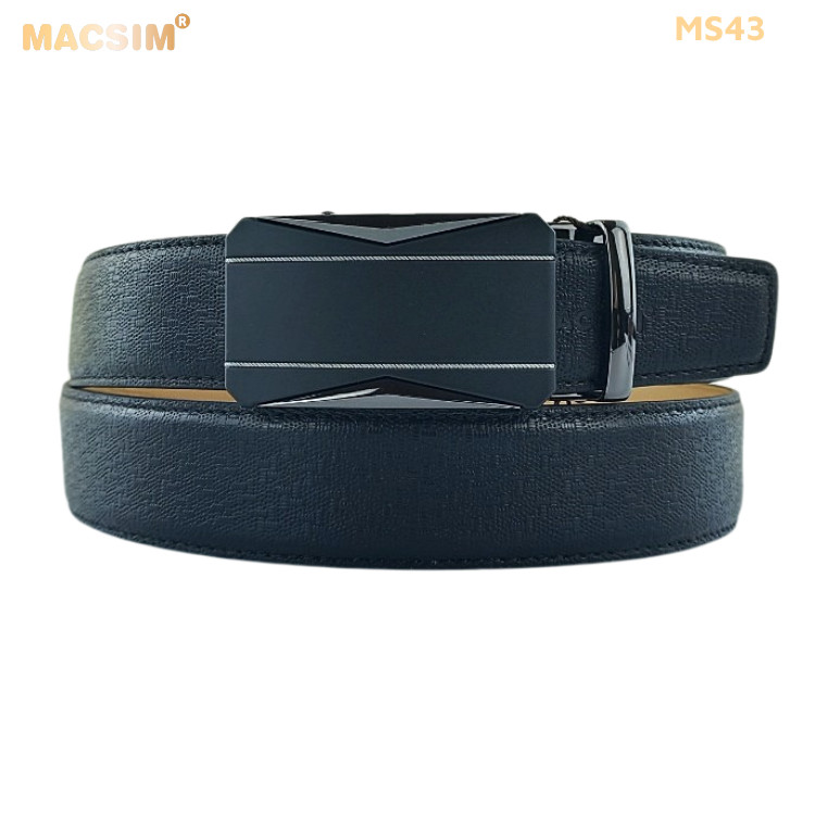 Thắt lưng nam da thật cao cấp nhãn hiệu Macsim MS43