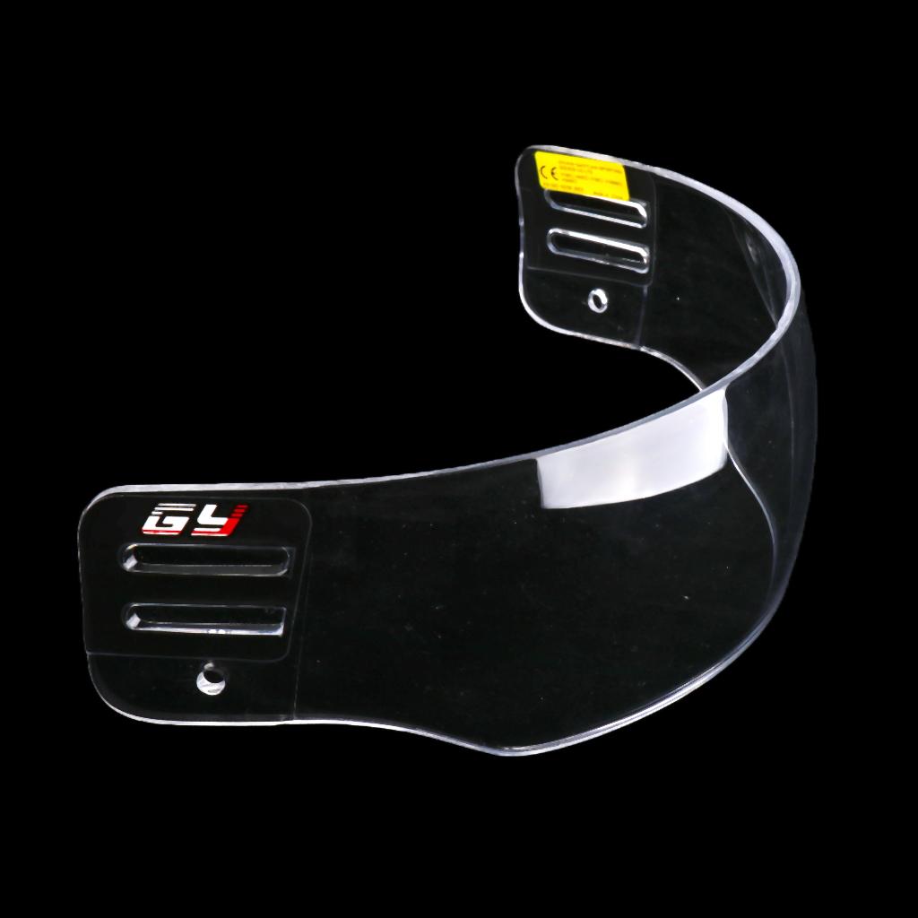 CE Certificated Anti-fog Anti-impact Ice Hockey Visor Shield with Mounting Accessories + Helmet Visor Equipment Bag Set