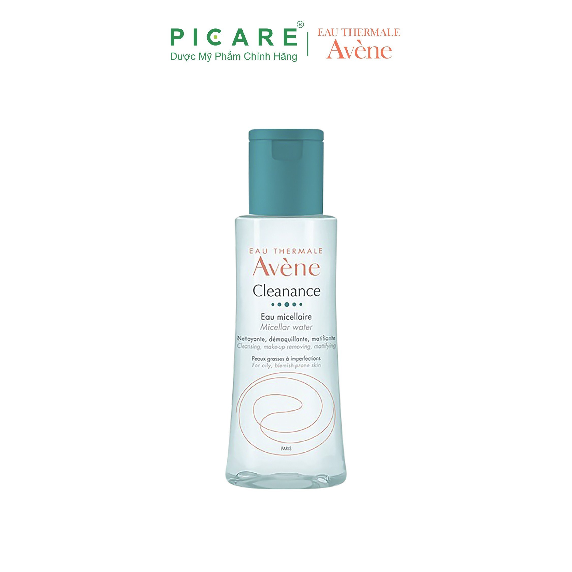 Nước Tẩy Trang Dịu Nhẹ Cho Da Dầu Mụn Avène Cleanance Micellar Water 100ml