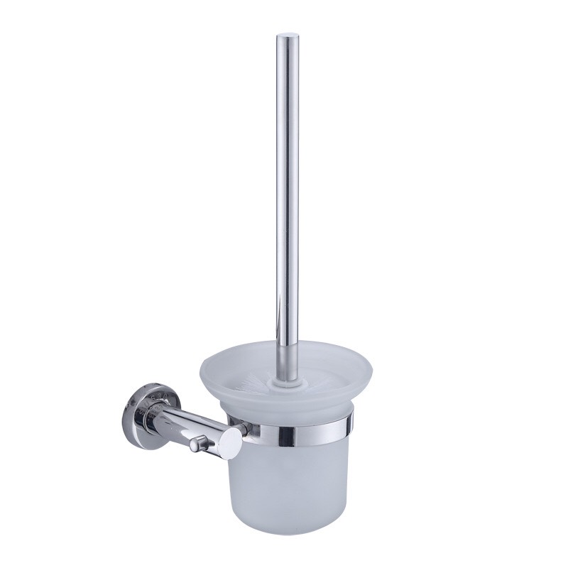 Bộ chổi cọ &amp; kệ đỡ toilet inox 304