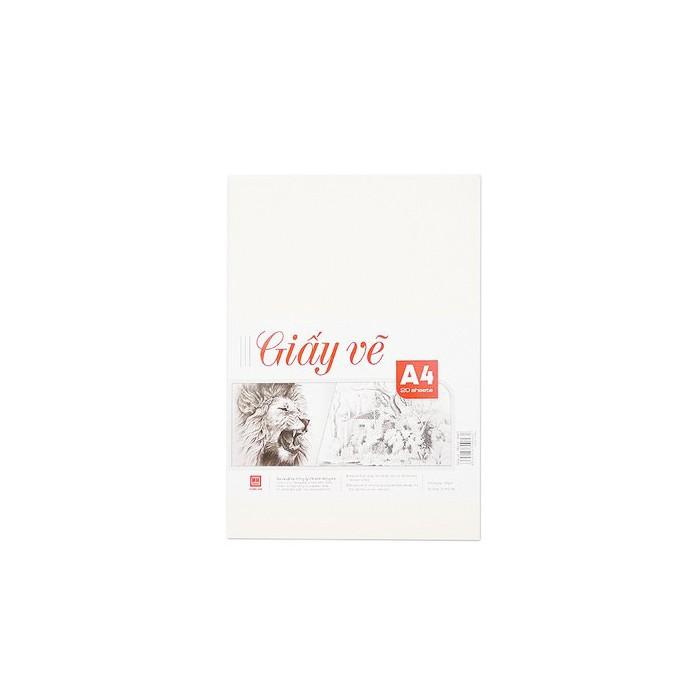 Giấy vẽ Hồng Hà A4 100gsm, độ trắng tự nhiên - 4943