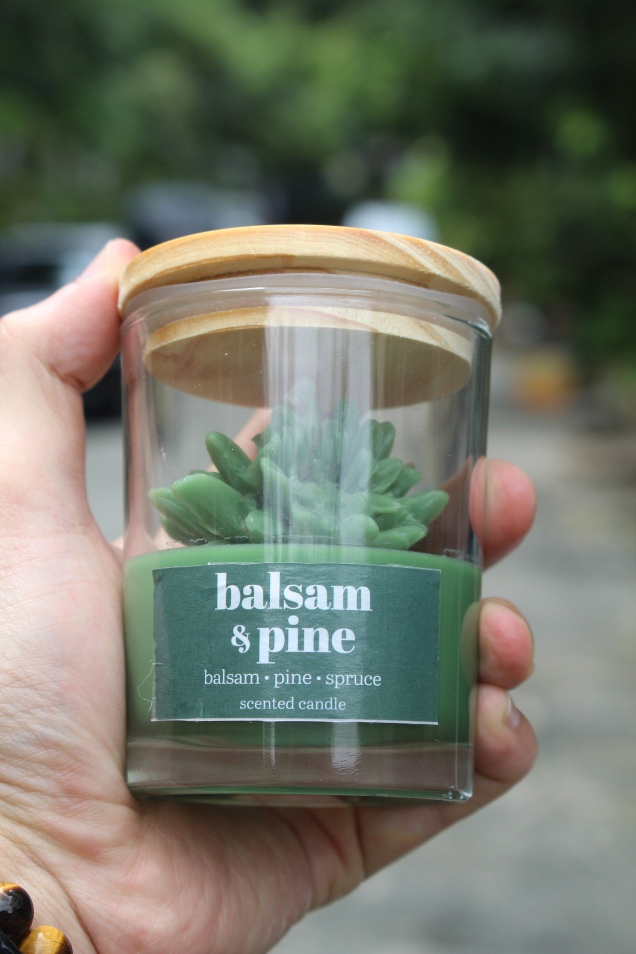 Nến Thơm Tinh Dầu Thông -BALSAM &amp; PINE, Làm Thơm Phòng, Thư Giãn, Chính Hãng Từ Thương Hiệu R2D, Thành Phần Tự Nhiên, Lành Tính