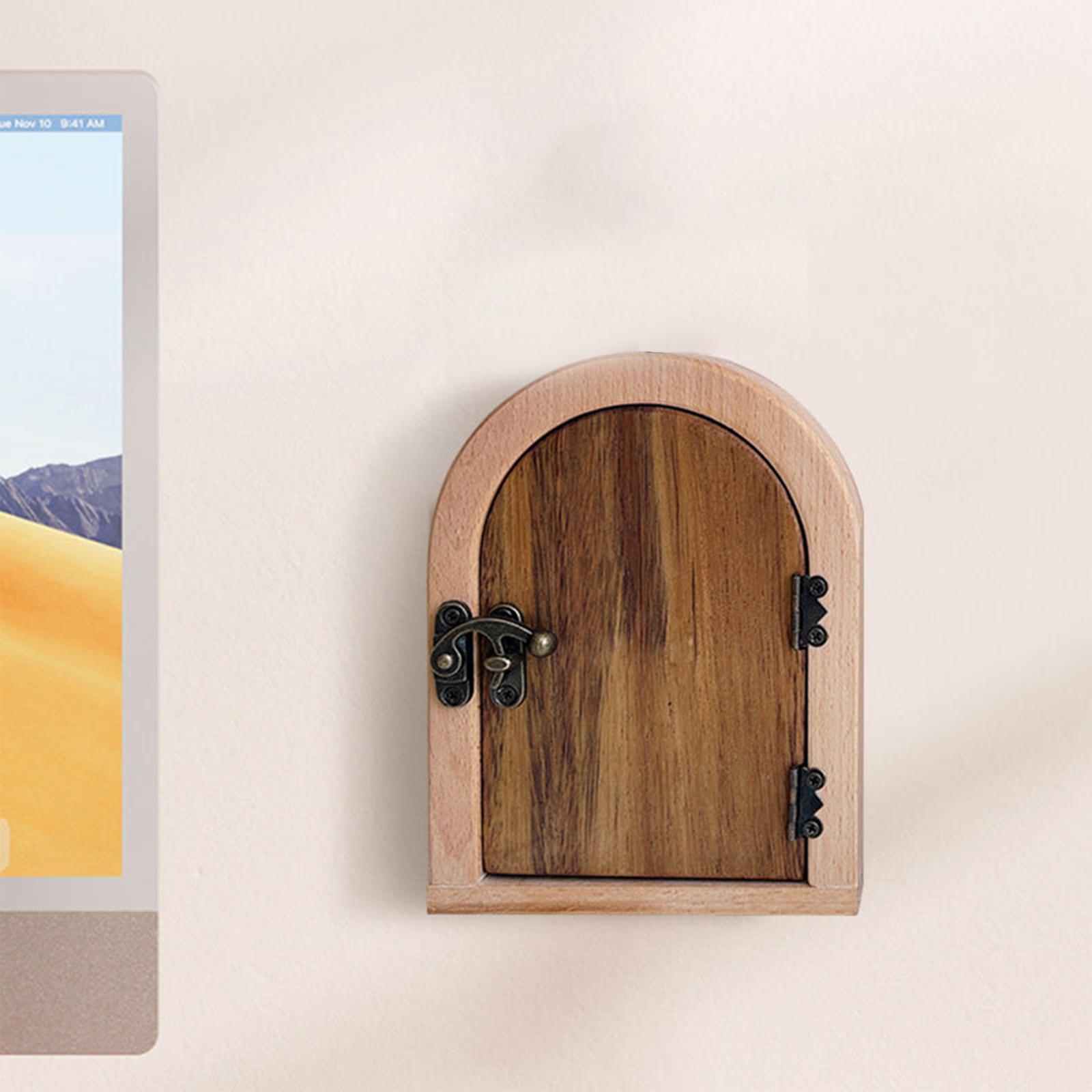 Electrical Outlet Cover Wood Dustproof Plug for Workshop Living Room Kitchen