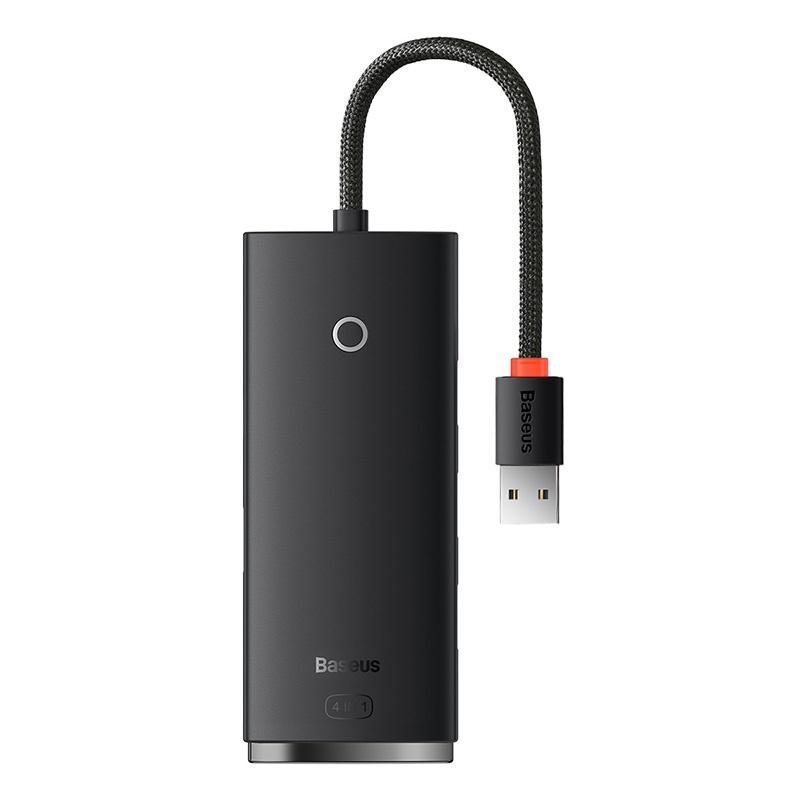Hub chuyển đa năng Baseus Lite Series 4-Port USB-A/Type-C HUB Adapter (USB-A to USB 3.0*4 , Type C) (Hàng chính hãng