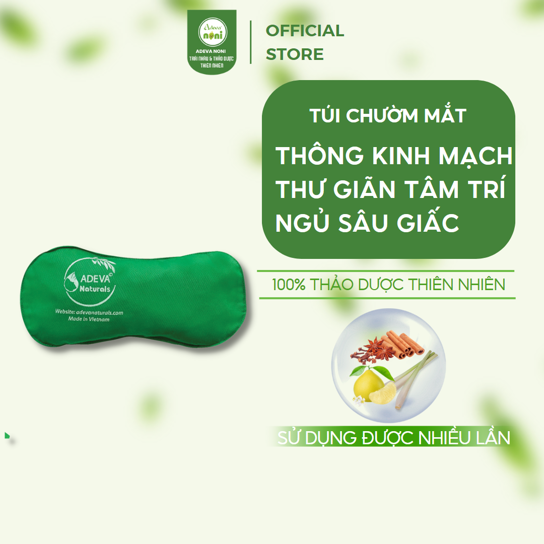 Túi Chườm Mắt Thảo Mộc ADEVA Thư Giãn Tinh Thần, Giảm Mệt Mỏi Căng Thẳng Đem Lại Giấc Ngủ Ngon