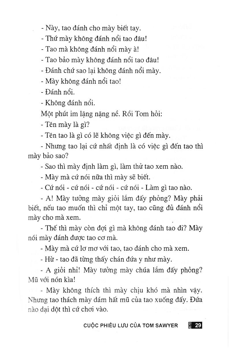 Cuộc Phiêu Lưu Của Tom Sawyer (Huy Hoàng)