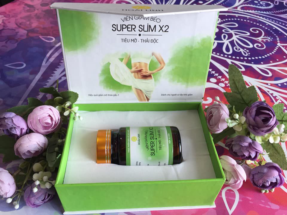 VIÊN GIẢM BÉO SUPER SLIM X2