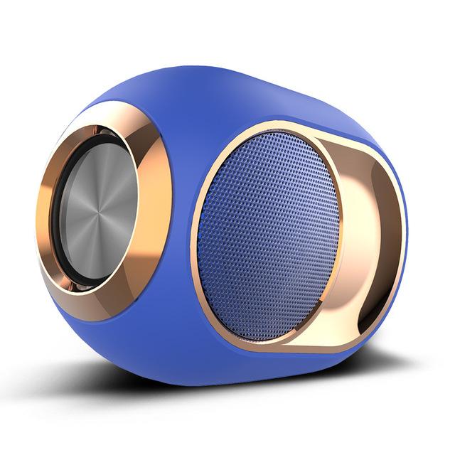 Loa Bluetooth X6 Loa Bluetooth không dây mới Loa siêu trầm ngoài trời Thẻ loa siêu trầm không dây Âm thanh Bluetooth Màu sắc: Đỏ