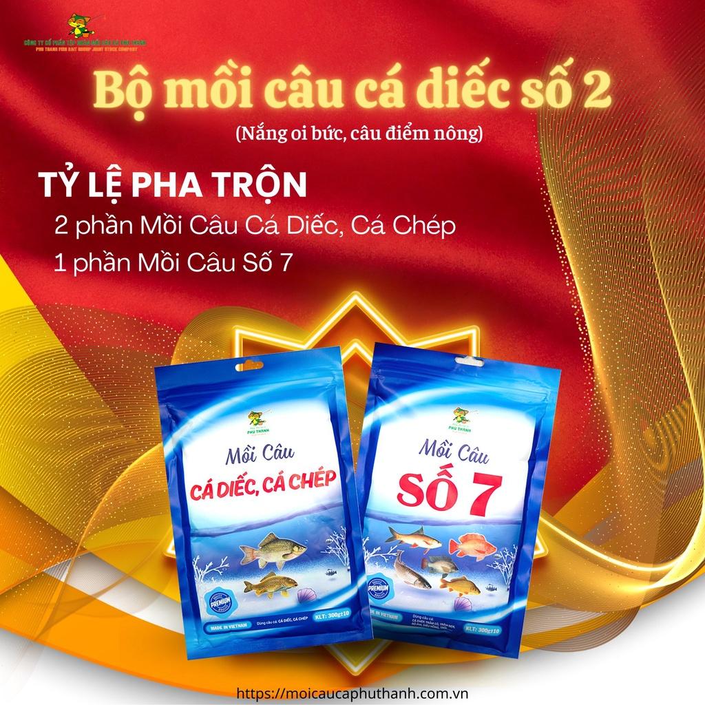 Bộ Mồi Cá Diếc Số 2 - Chính hãng Phú Thành