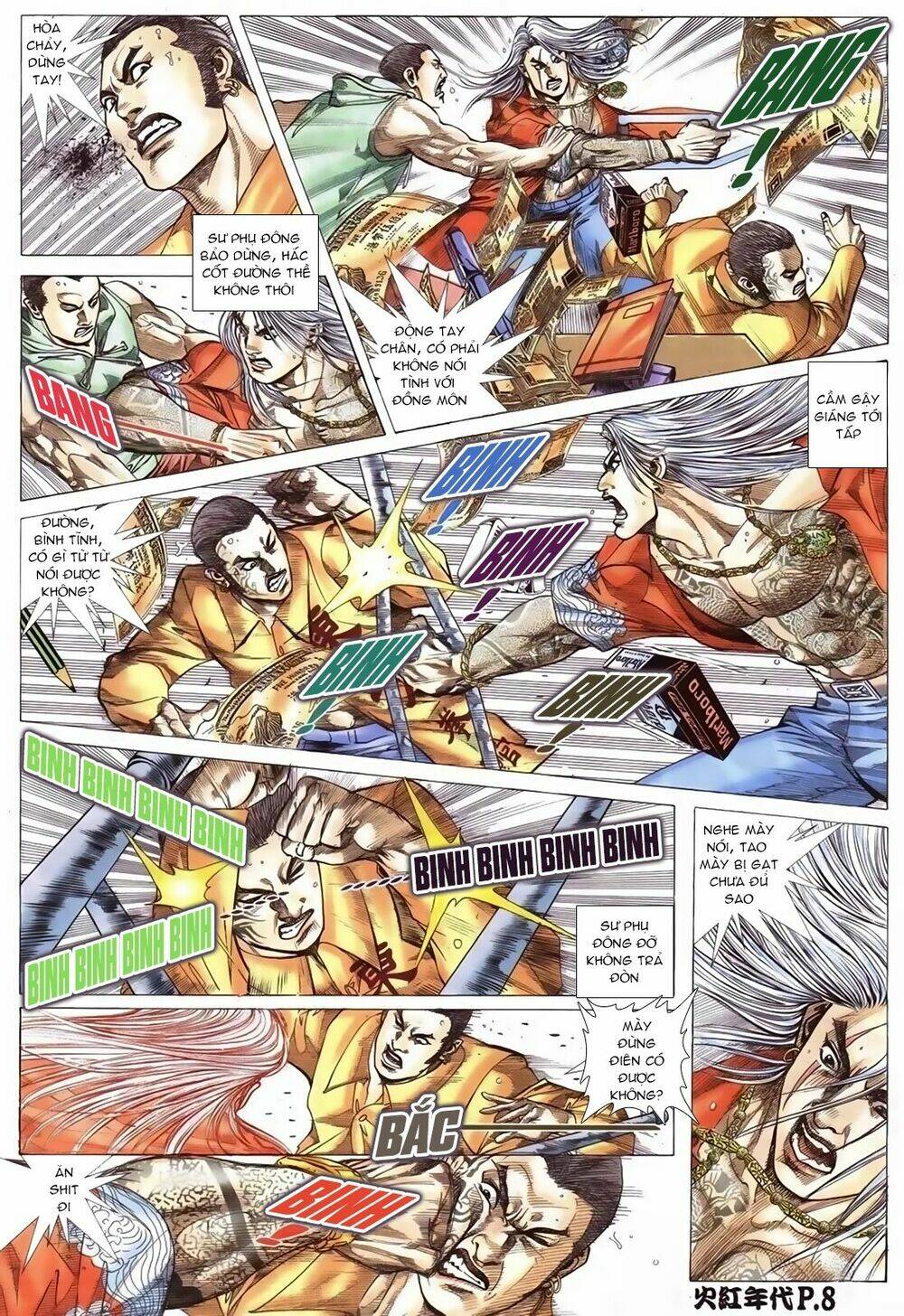 hỏa hồng niên đại hắc cốt đường chapter 83 6