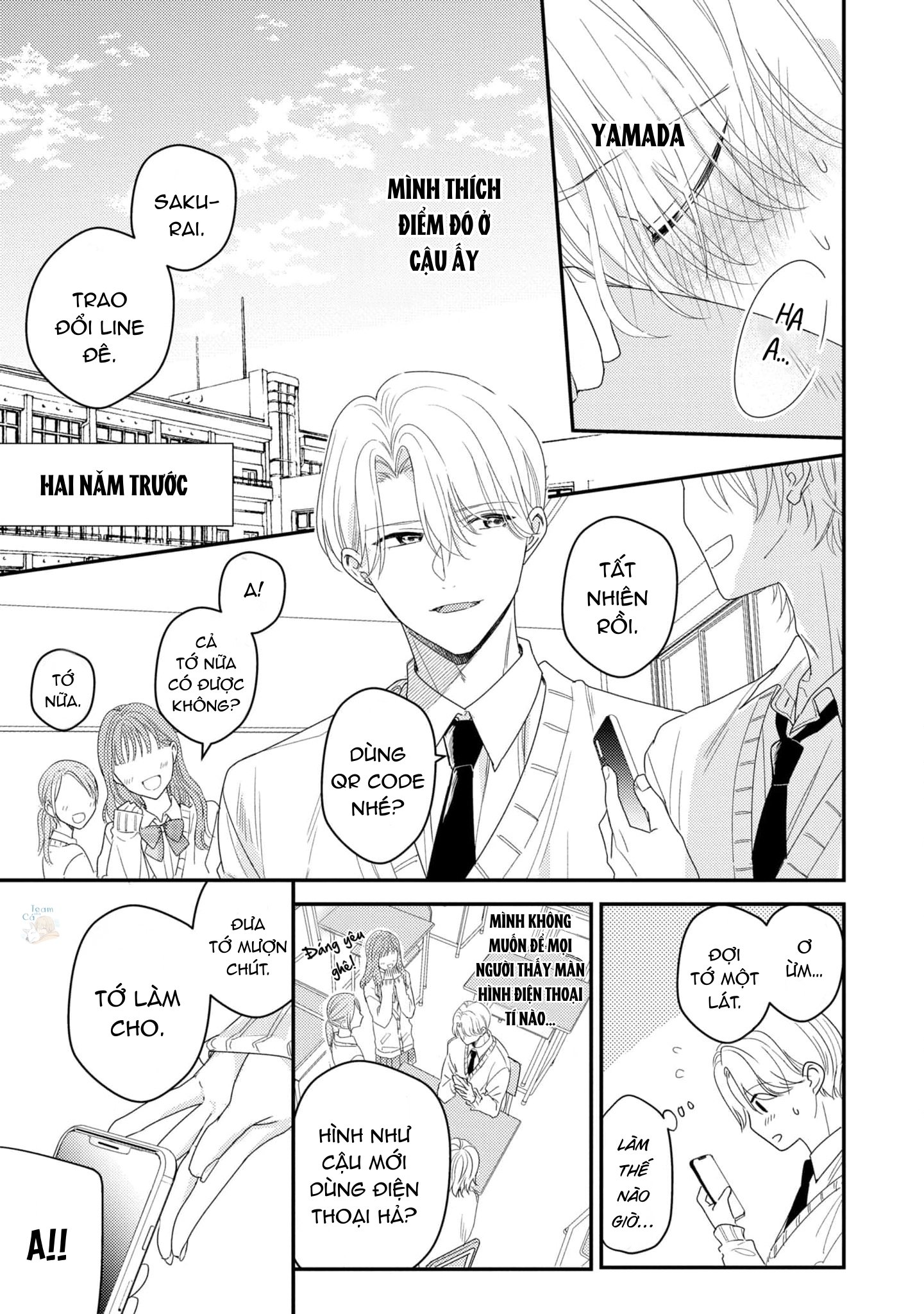 ẩn sau lớp áo học sinh ưu tú chapter 2 10