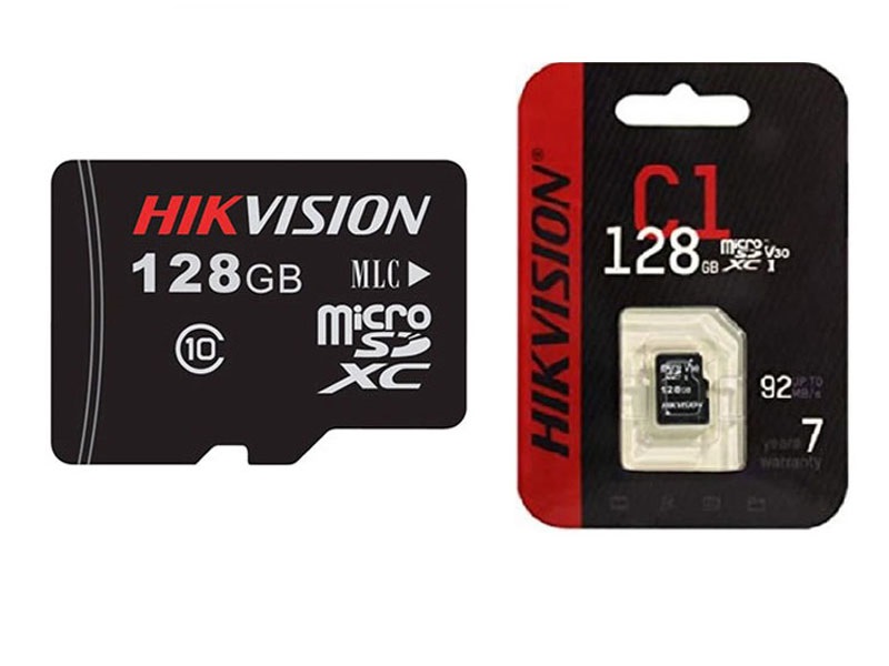 Thẻ Nhớ Micro SD Hikvision 128G-64GB-32G chuẩn Class 10, Thẻ nhớ camera, Thẻ nhớ điện thoại - hàng chính hãng