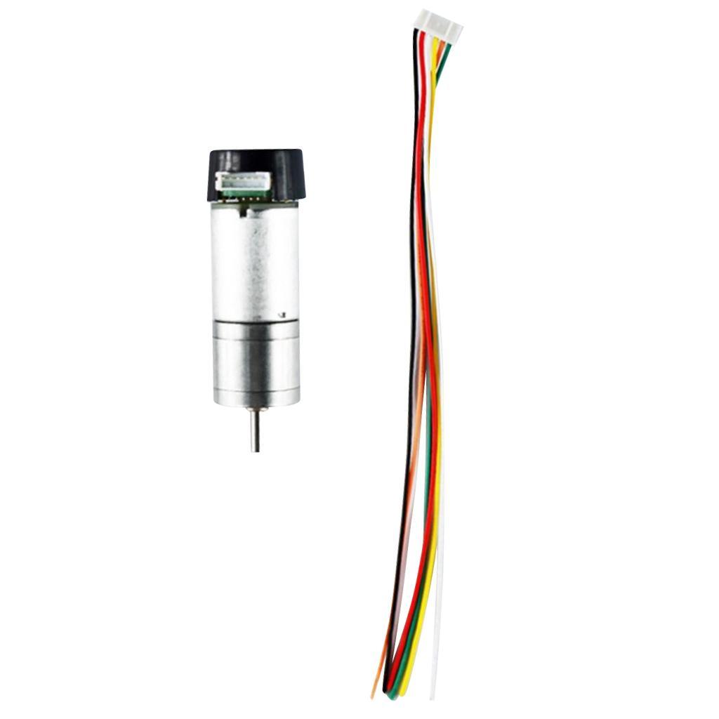 Gear Motor High Torque Electric Micro Speed Reduction Geared Motor Eccentric Output Shaft Gearbox With Hall Code Disc Speed