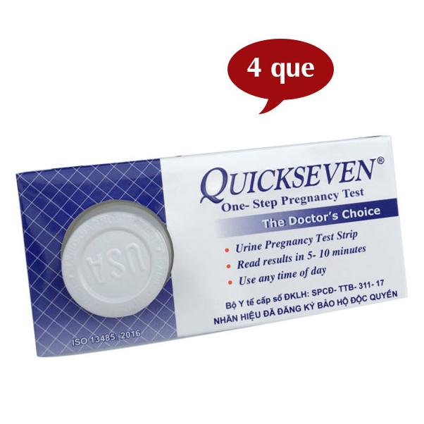 Combo 4 que thử thai Quickseven